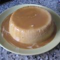 Flan biscuit con toffe.