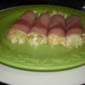 ROLLITOS DE JAMON COCIDO Y PIÑA