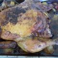 POLLO RELLENO DE SALCHICHAS