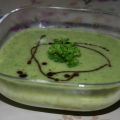Crema ligera de calabacín.
