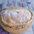 Pizza Calzone rellena de carne picada