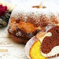 Bundt cake tricolor
