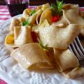 Parpadelle de Kamut, con aceite, ajo,[...]
