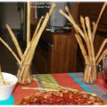 Grisines, palitos de pan.
