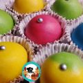 Bolas de mazapán