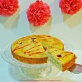Bizcocho de almendra y frambuesas