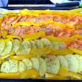 Verduras al horno con sabores