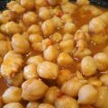 GARBANZOS CON LANGOSTINOS