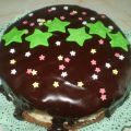 Tarta de chocolate de cumpleaños