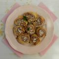 Rollitos de manzana, almendra y speculoos