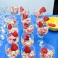 Ceviche de dorado rojo y verde