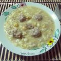 SOPA AMB PILOTES (ESCUDELLA BARRETJADA)