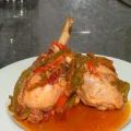 Menú diario de dieta: Pollo al chilindrón