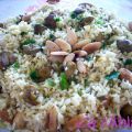 Arroz con cordero y almendras