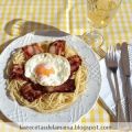 Receta de Espaguetis con mantequilla beicon y[...]