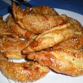 Hojaldres rellenos de setas