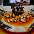 Postre goloso - Flan de turrón