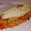 Arroz con Lomos de Robalo