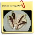 Endibias con Roquefort