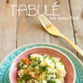 Tabulé con queso feta