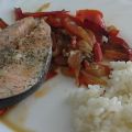 salmón al papillote