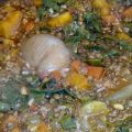 Lentejas estofadas con verduras