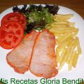 LOMO, ENSALADA Y PATATAS