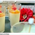 Pannacotta de piña colada