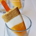 Peach and Yoghurt Tart POPSICLES