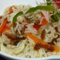 Arroz verduras
