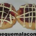 GALLETAS DE CHOCOLATE BLANCO Y FRAMBUESA