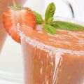 Batido de frutas con polen de abeja