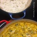 POLLO AL CURRY CON LECHE DE COCO