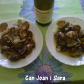 ALMEJAS A LA MARINERA CON AJO Y PEREJIL