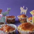 Cupcakes diferentes de jengibre y  manzana