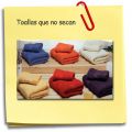 Toallas que no secan