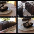 cake de chocolate negro y harina de espelta