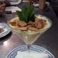 Natillas finas con galletas y canela