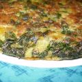Tortilla de espinacas y patatas