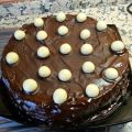 Tarta de galletas, chocolate y natillas de Emi