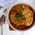 Soupe a l´oignon y Blo.