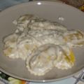 PASTA FRESCA EN SALSA DE SETAS EN 1 MINUTO