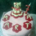 Tarta hello Kitty