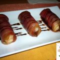 CANELÓN DE JAMÓN SERRANO RELLENO DE PERA