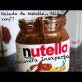 Helado de Nutella (abstenerse gente a Dieta)