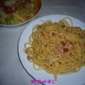 Espaguetis a la carbonara
