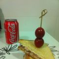 SANDWICH CALIENTE DE FIAMBRE DE POLLO Y QUESO