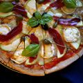 Pizza caprina integral