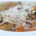 Sopa de pollo italiana...a que te vas calentito!