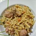 FIDEOS A LA CAZUELA CON COSTILLA DE CERDO Y[...]